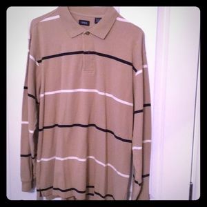 IZOD Long sleeve polo